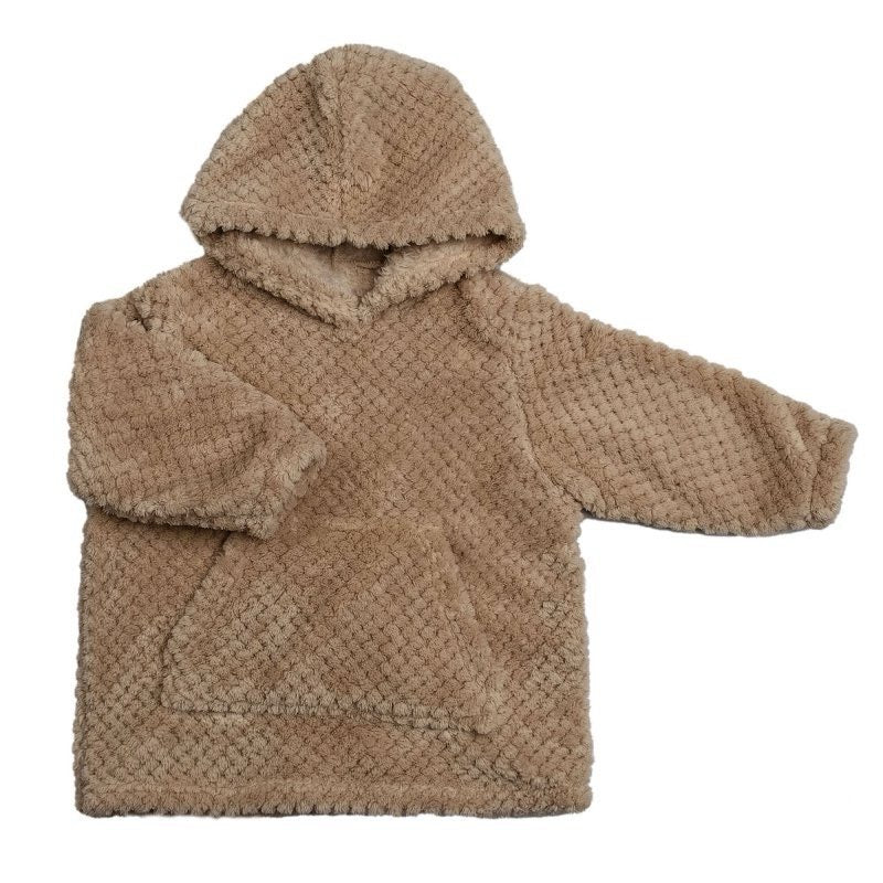 Coffee waffle snuggle hoodie